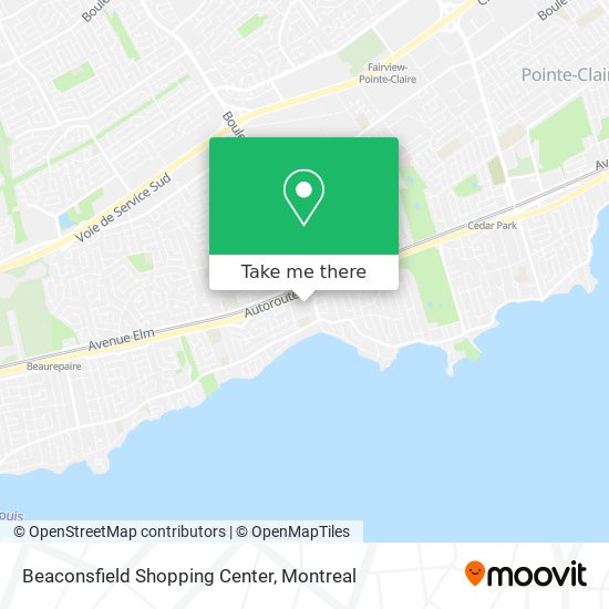 Beaconsfield Shopping Center map