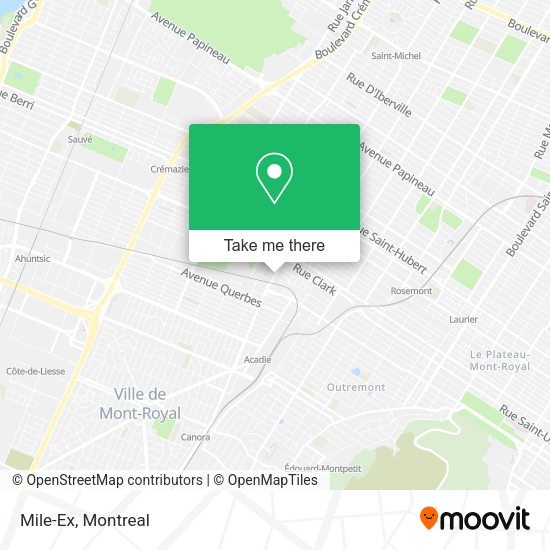 Mile-Ex map