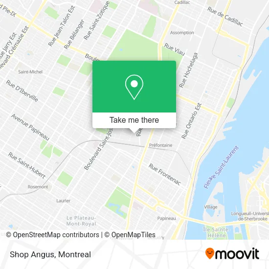 Shop Angus map