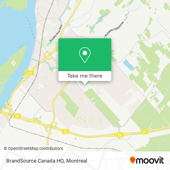 BrandSource Canada HQ map