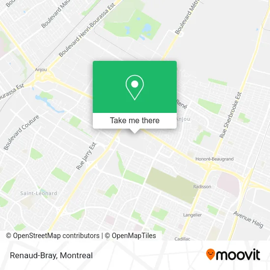 Renaud-Bray map