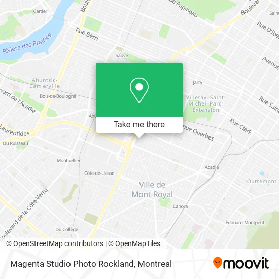 Magenta Studio Photo Rockland map