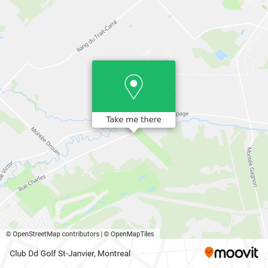 Club Dd Golf St-Janvier map