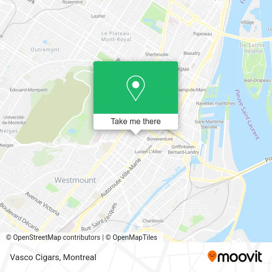 Vasco Cigars map
