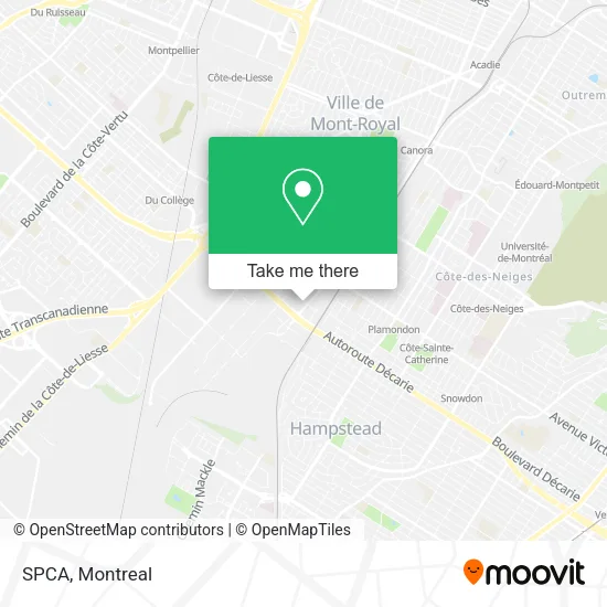 SPCA map