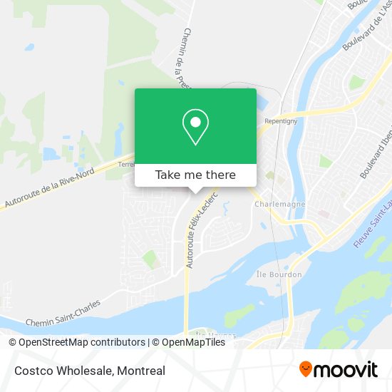 Costco Wholesale map