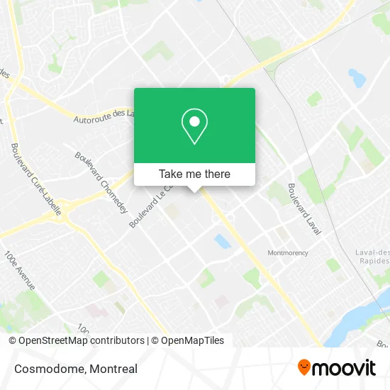 Cosmodome map