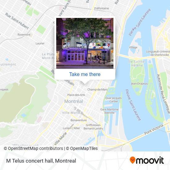 M Telus concert hall map