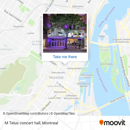 M Telus concert hall map