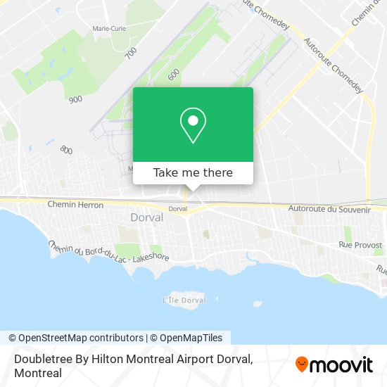 Doubletree By Hilton Montreal Airport Dorval map