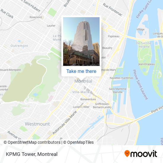 KPMG Tower map