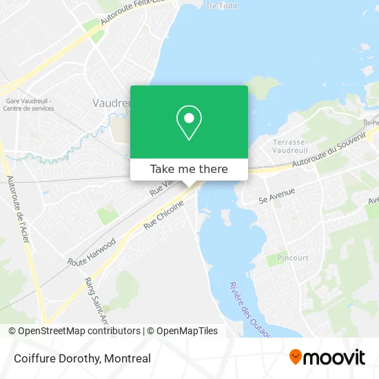 Coiffure Dorothy map