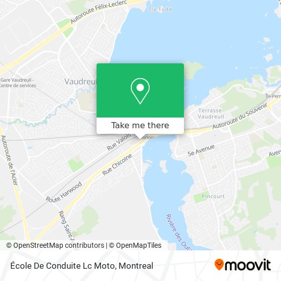 École De Conduite Lc Moto map