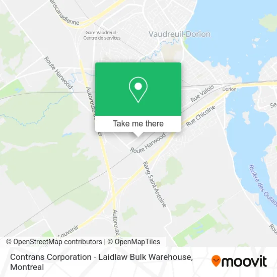 Contrans Corporation - Laidlaw Bulk Warehouse map