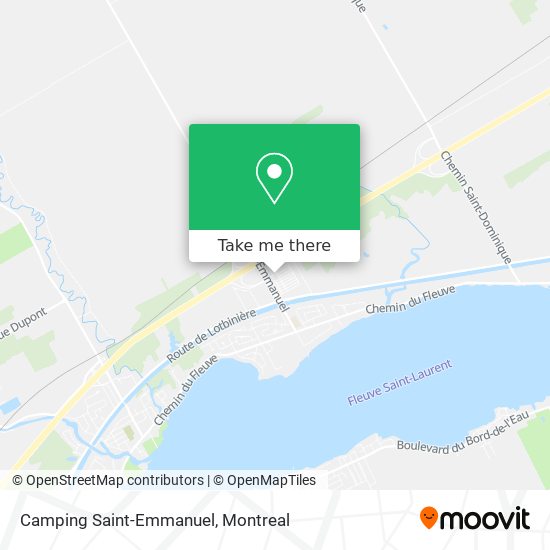 Camping Saint-Emmanuel map