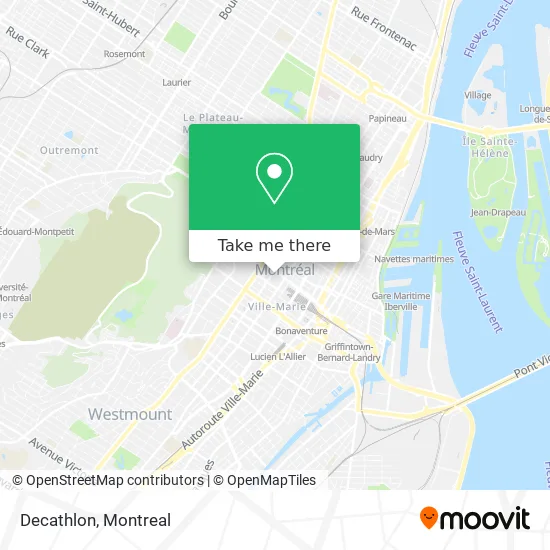Decathlon map