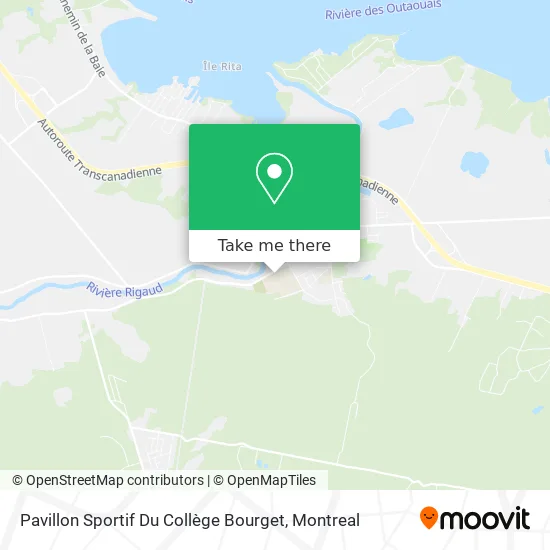 Pavillon Sportif Du Collège Bourget map