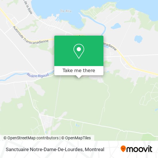 Sanctuaire Notre-Dame-De-Lourdes map