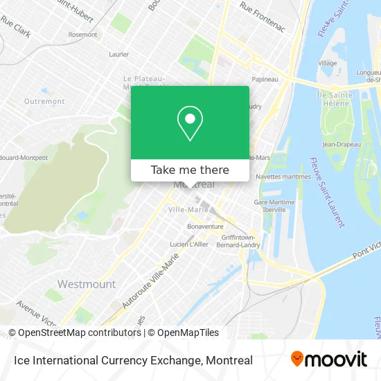 Ice International Currency Exchange map