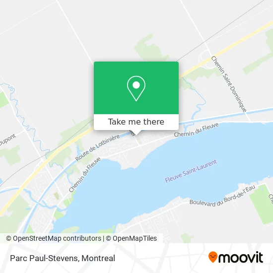 Parc Paul-Stevens map