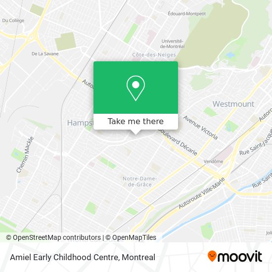 Amiel Early Childhood Centre map