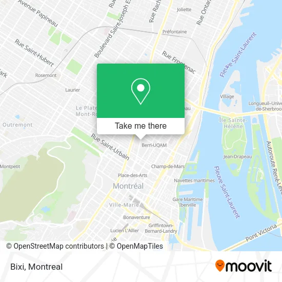 Bixi map