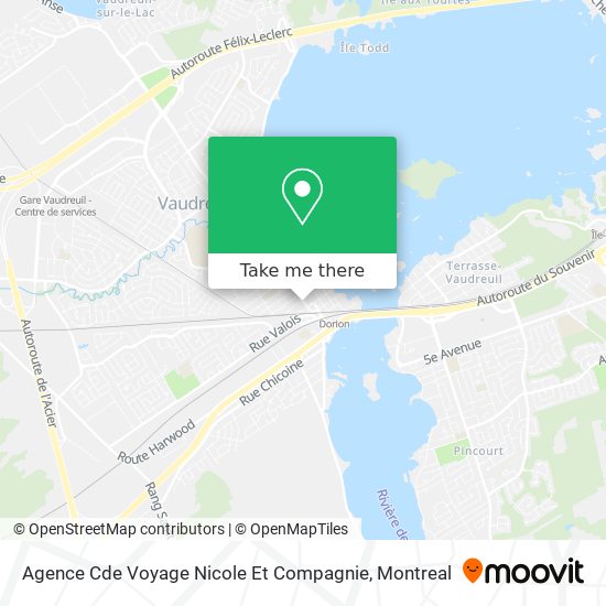 Agence Cde Voyage Nicole Et Compagnie map