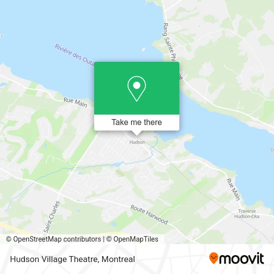 Hudson Village Theatre map