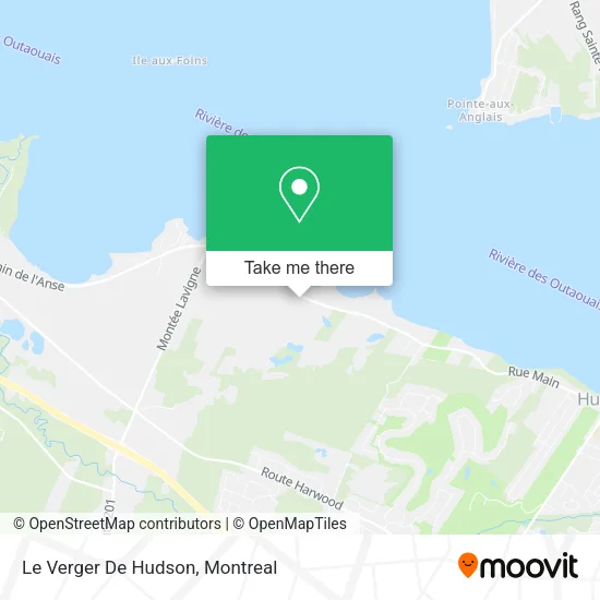 Le Verger De Hudson map