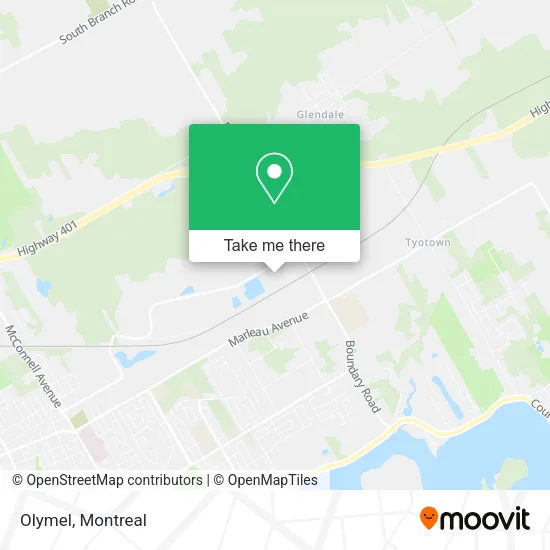 Olymel map