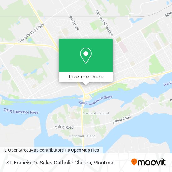 St. Francis De Sales Catholic Church map