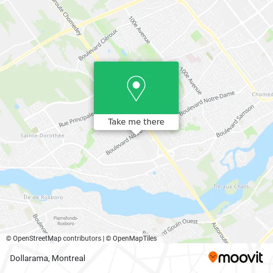 Dollarama map