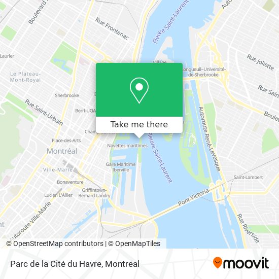 Parc de la Cité du Havre map