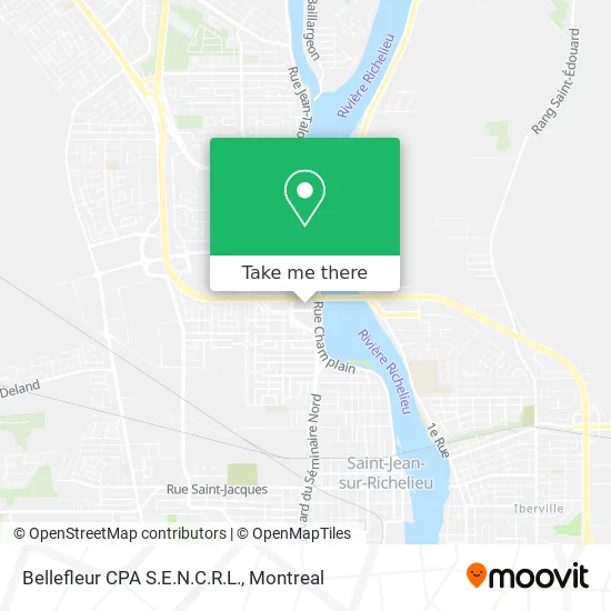 Bellefleur CPA S.E.N.C.R.L. map
