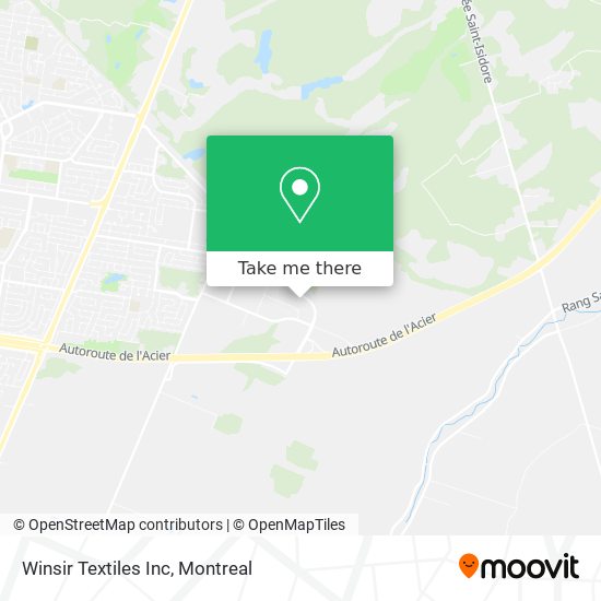 Winsir Textiles Inc map