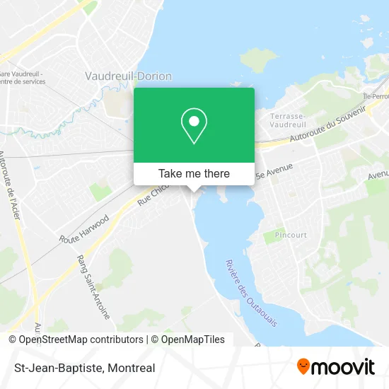 St-Jean-Baptiste map