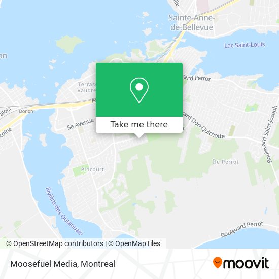 Moosefuel Media map