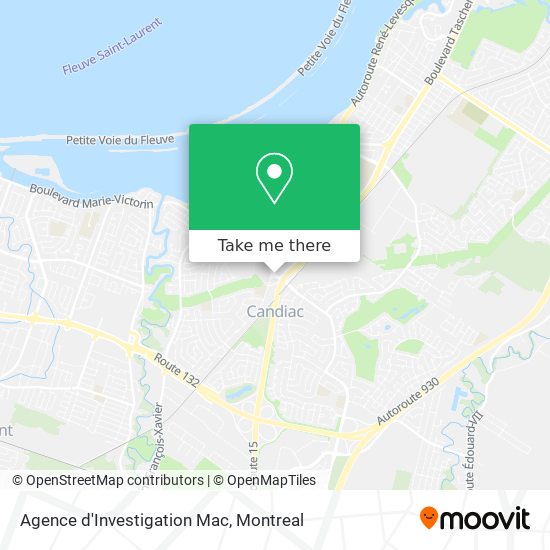 Agence d'Investigation Mac map