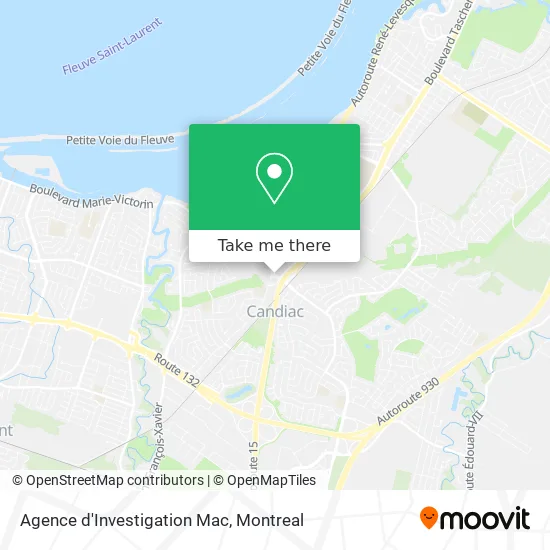 Agence d'Investigation Mac map