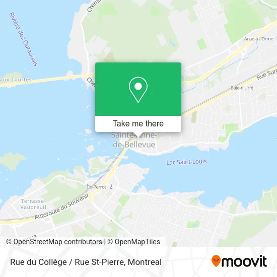 Rue du Collège / Rue St-Pierre map