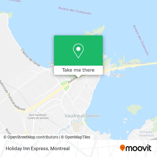 Holiday Inn Express map