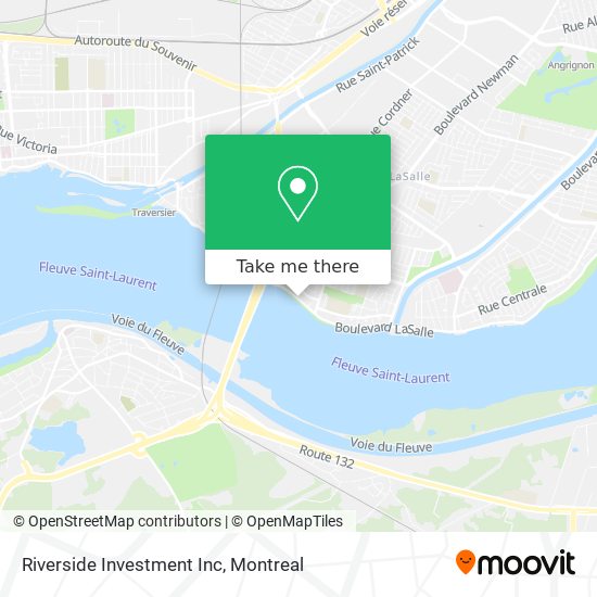 Riverside Investment Inc map