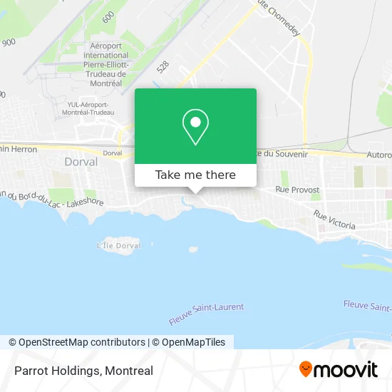 Parrot Holdings map