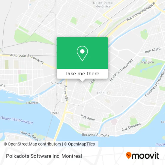 Polkadots Software Inc map
