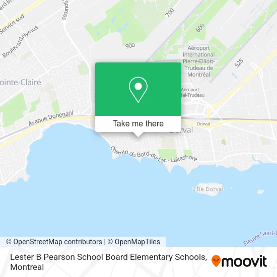 Lester B Pearson School Board Elementary Schools map