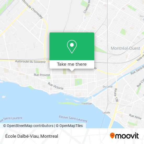 École Dalbé-Viau map