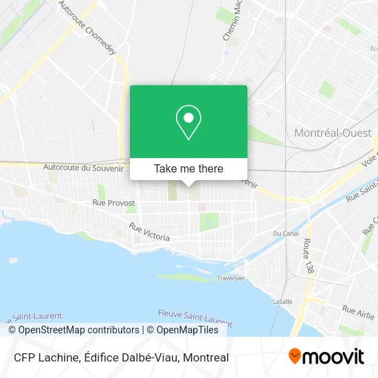 CFP Lachine, Édifice Dalbé-Viau map