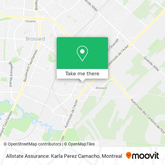 Allstate Assurance: Karla Perez Camacho map