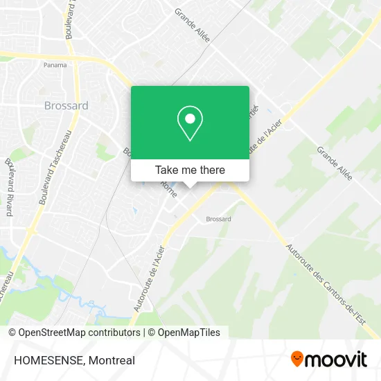 HOMESENSE map