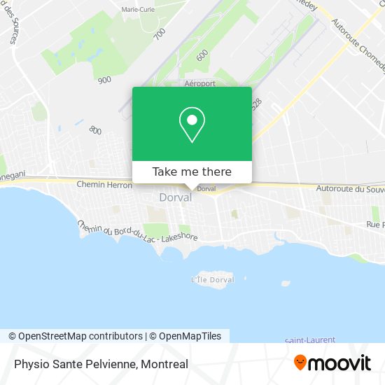 Physio Sante Pelvienne map